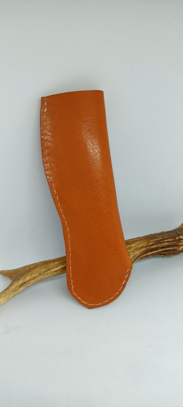 etui cuir beige – Image 2